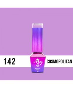 142. MOLLY LAC gel lak - Cosmopolitan 5ML Fialová