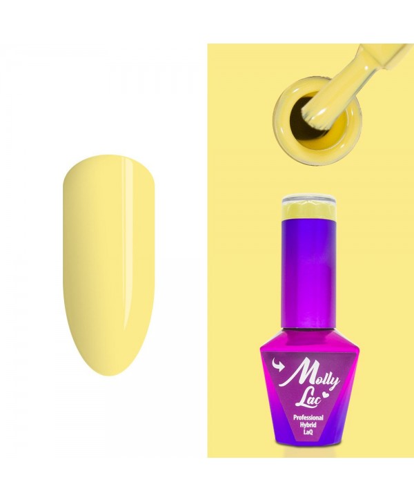 373. MOLLY LAC gel lak GIRL LIBERTY 5ml Žlutá