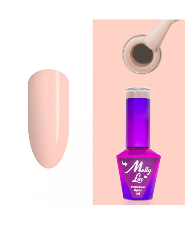 378. MOLLY LAC gel lak - GIRL Milady 5ml Růžová