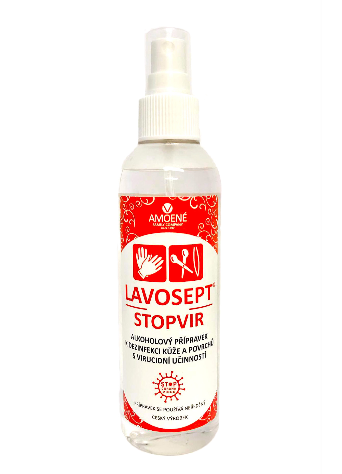 Amoené Lavosept dezinfekce Stopvir 200ml