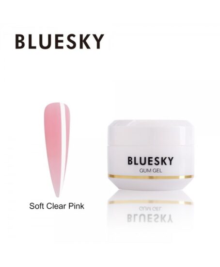 BLUESKY akrygél - soft clear pink 15g Růžová