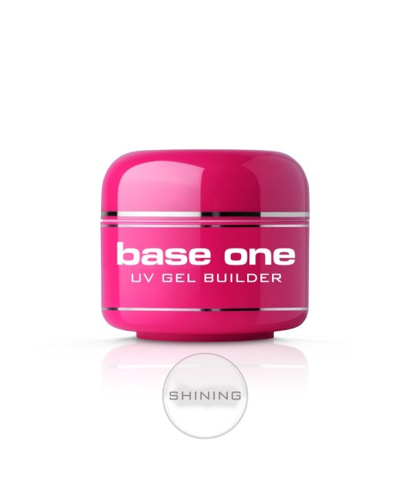 Base one UV gel Shining 30g Čirá