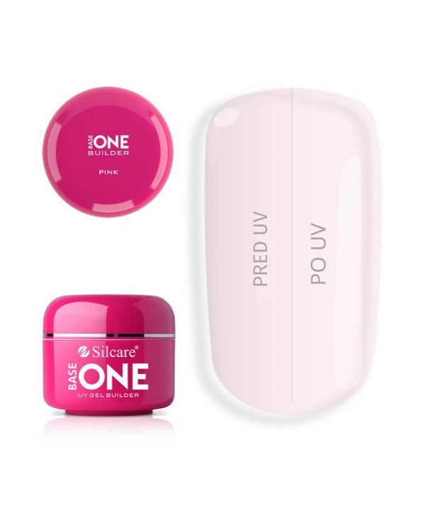 Base one UV gel pink 5 g Čirá