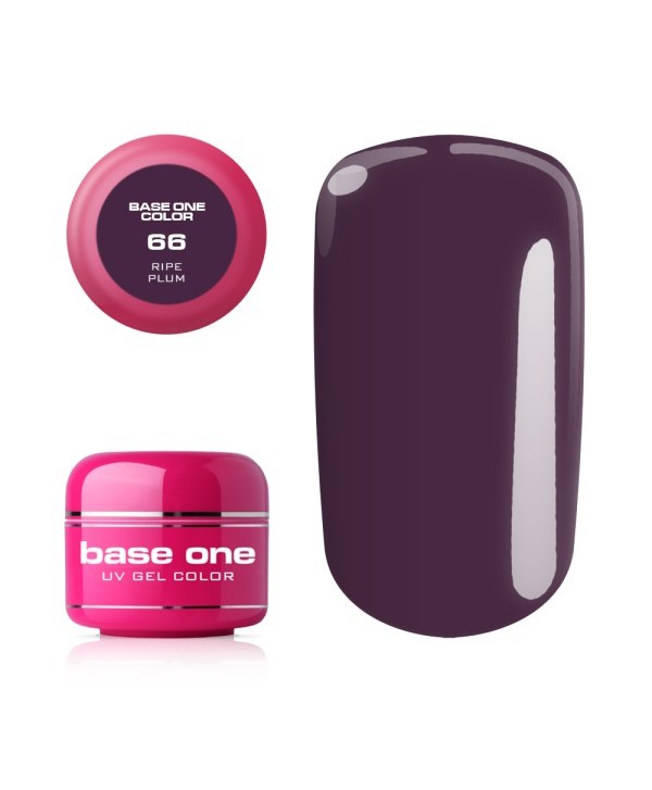 Base one barevný gel - Ripe Plum 66 5g Fialová