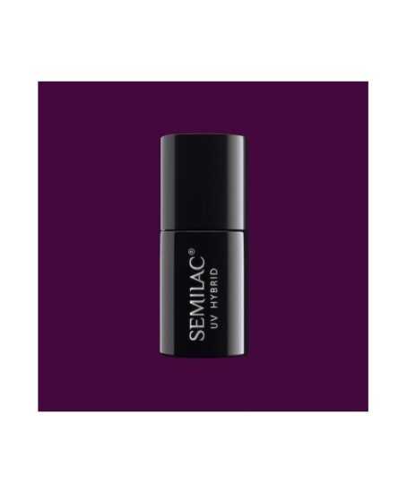 Semilac - gel lak 015 Plum 7ml Fialová