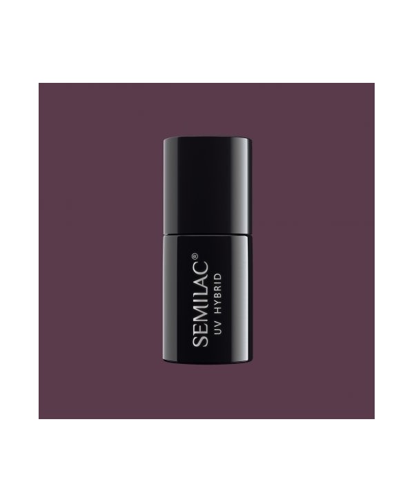 Semilac - gel lak 075 Stylish Brown 7ml Hnědá