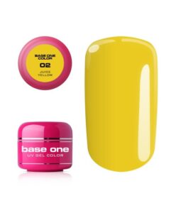 Base one barevný gel - 02 Juice Yellow 5g Žlutá