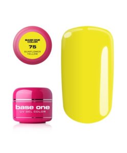 Base one barevný gel Sunflower yellow 75 Žlutá