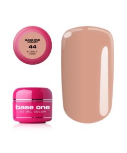 Base one uv barevný gel 44 - bubble pink 5g Růžová